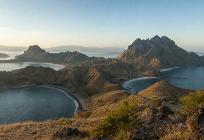 Padar Island landscape