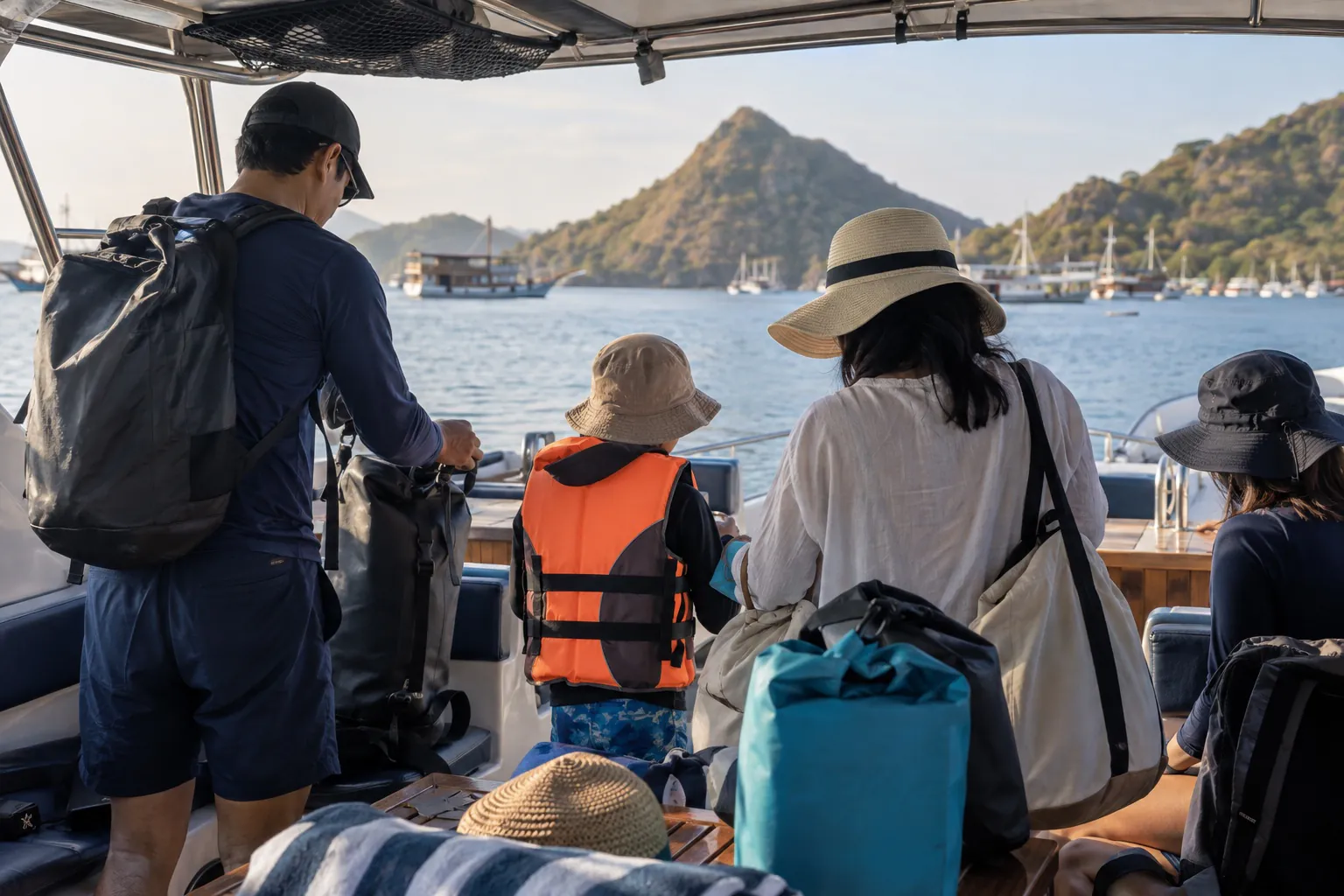 One-Day Komodo bersama keluarga: ritme, panas, dan kesiapan