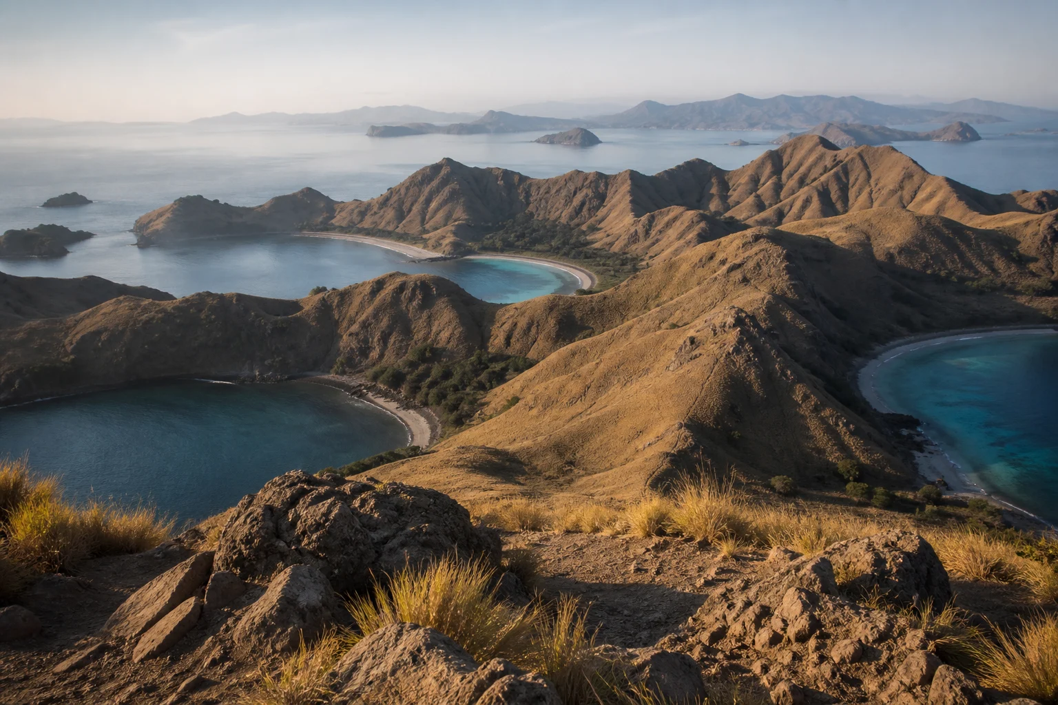 Lanskap teluk Pulau Padar